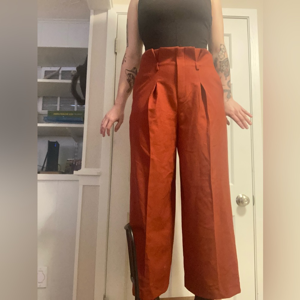 Pleated Trousers